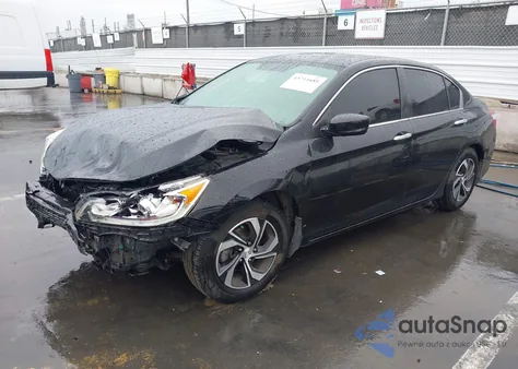 2016 Honda Accord Lx z USA, uszkodzony, nr VIN 1HGCR2F39GA072692